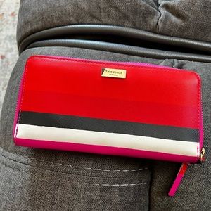 Coach Zip around Wallet